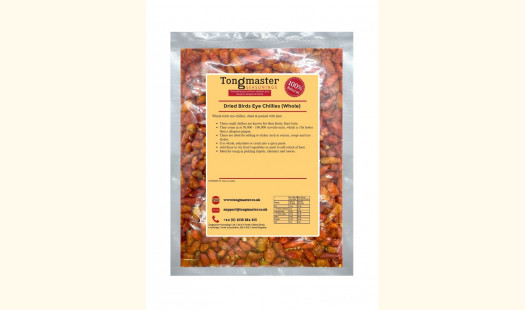 Dried Birds Eye Chillies (Whole) - 500g